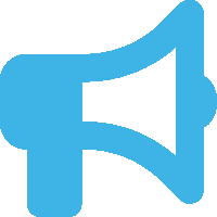 Bullhorn icon representing the marketing resources you'll access with Las Vegas property management services